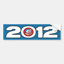 2012 - ANTIbarack obama Auto Sticker
