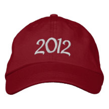 2012 gestickte Kappe Bestickte Baseballkappen