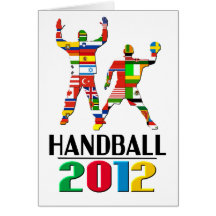 2012: Handball Grußkarte