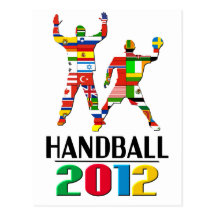 2012: Handball Postkarten