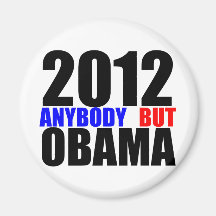 2012: Jedes aber Obama Kühlschrankmagnete