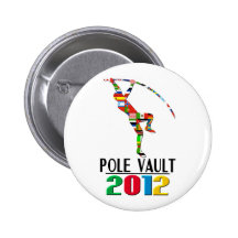 2012: Stabhochsprung Anstecknadelbuttons