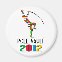 2012: Stabhochsprung Kühlschrankmagnet