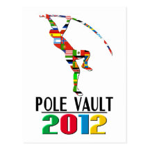 2012: Stabhochsprung Postkarte