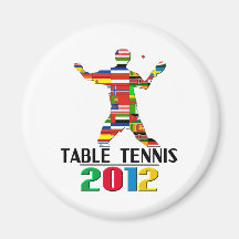 2012: Tischtennis Kühlschrankmagnete