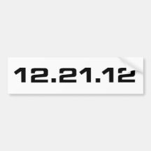 21. Dezember 2012 Kleidung Auto Aufkleber