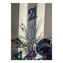 21. Geburtstags-Party Einladungen