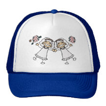 2 Bräute Baseball Caps