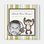 2"" Magnet-Affe-Zeit-Zoo-Tier der Mitteilungs-x2 Magnete