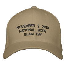 2. NOVEMBER 2010 NATIONALE GESELLSCHAFTS-KNALL-TAG BESTICKTE MÜTZEN