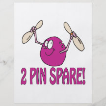 2 Pin-Reserve Flyerbedruckung