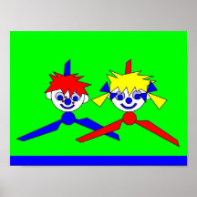 2 Tänzer-Entspringen Posterdrucke