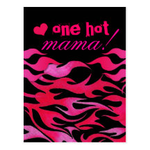 311-HOT MUTTER INVITE POSTKARTEN