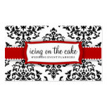 311-Icing auf dem Kuchen - KirschZuckerguss Visitenkarten Vorlage