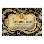 311 Lace de Luxe - metallisches Gold Ciao Bella Visitenkarten