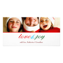 311-Love u. Freude-Gewohnheits-Foto Photokartenvorlage