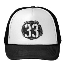 33 Grad-Klassiker-Logo Netzkappen
