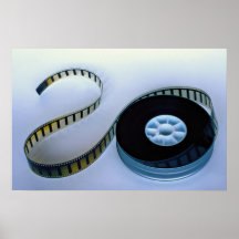 35mm leere Filmrolle Plakatdruck