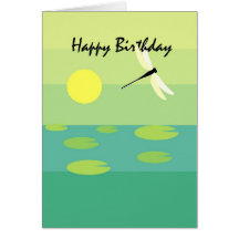 3749 Libellen-Geburtstag Karten