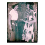 37 Cowgirl-Vintage Postkarten-Wiedergabe