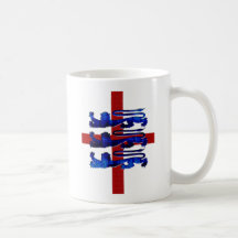 3 Flaggengeschenke Löwen Englands St George Tee Haferl