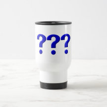 3 Fragezeichen Kaffee Haferl
