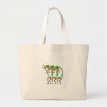 3 Kokopelli #64 Leinentaschen
