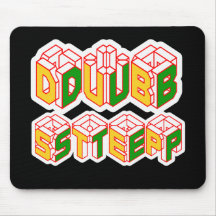 3D Dubstep Hemd Mousepad