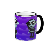 3d Goth Punk-Sonnenbrille Kaffeetassen