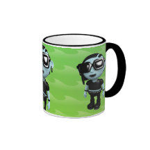 3d Goth Punk-Sonnenbrille Tassen