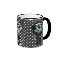 3d Goth Punk-Sonnenbrille Tee Tasse