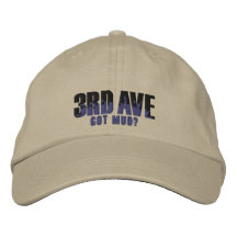 3rdAveGotMud2 Bestickte Baseballmützen