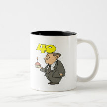 40. der Geburtstags-Geschenke der Männer Tee Tasse