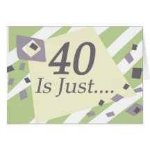 40. Geburtstag Karten