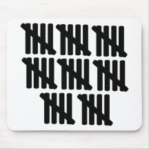40. Geburtstag Mousepad