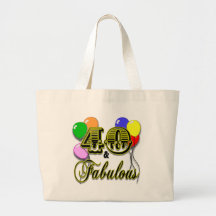 40 und fabelhafte Geburtstags-Taschen-Tasche