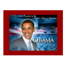 44. Präsident OBAMA Postkarten