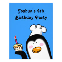 4. Geburtstags-Party personalisiert Personalisierte Einladungskarten