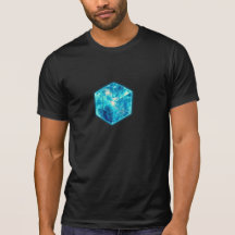 4D Hypercube, Tesserakt, Hyperwürfel Tshirts