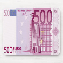 500-Euro - Schein Mausunterlage Mauspads