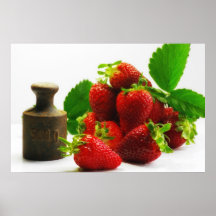 500g Erdbeeren Plakate