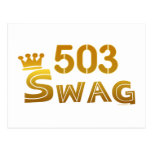 503 Oregon Swag Postkarte