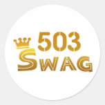 503 Oregon Swag Sticker