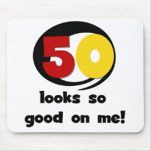 50 Blicke so gut auf mir T-Shirts und Geschenke Mousepads