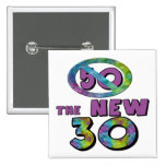 50 die neuen 30 50. Geburtstags-Geschenke Buttons