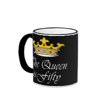 50. Geburtstag die Königin ist 50! Teetasse
