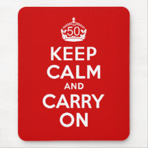 50. Geburtstag Mauspad