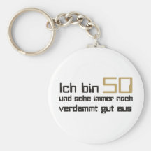 50. Geburtstag Schlüsselanhänger