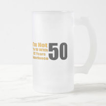 50. Geburtstags-Geschenke Kaffee Tasse