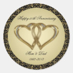 50. Hochzeitstag-Aufkleber